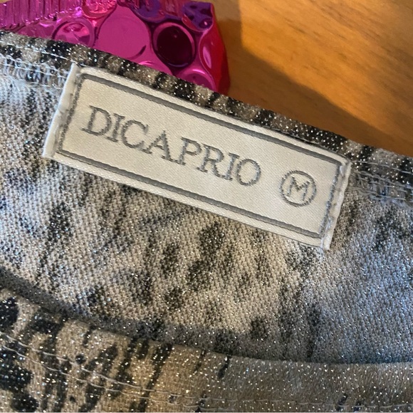 Y2k metallic snake print long sleeve top - Picture 6 of 6